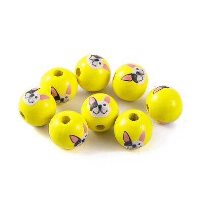 Wood European Beads