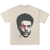 The Abel Big Head Graphic T-Shirt, Vintage Weekend Singer Rapper Graphic Tee, Hip Hop Y2k Merch Men Women Fans Menswear Top
