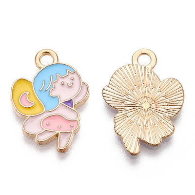 Alloy Enamel Pendants