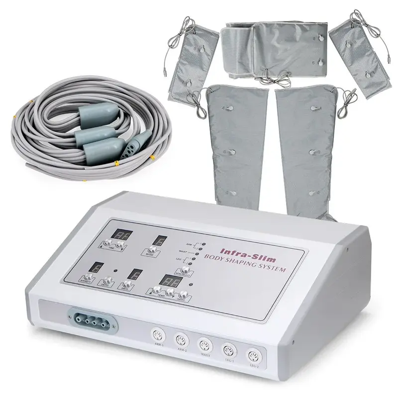 5 Zone Air Pressure Pressotherapy Infrared Suit Slimming Blanket Detox Machine