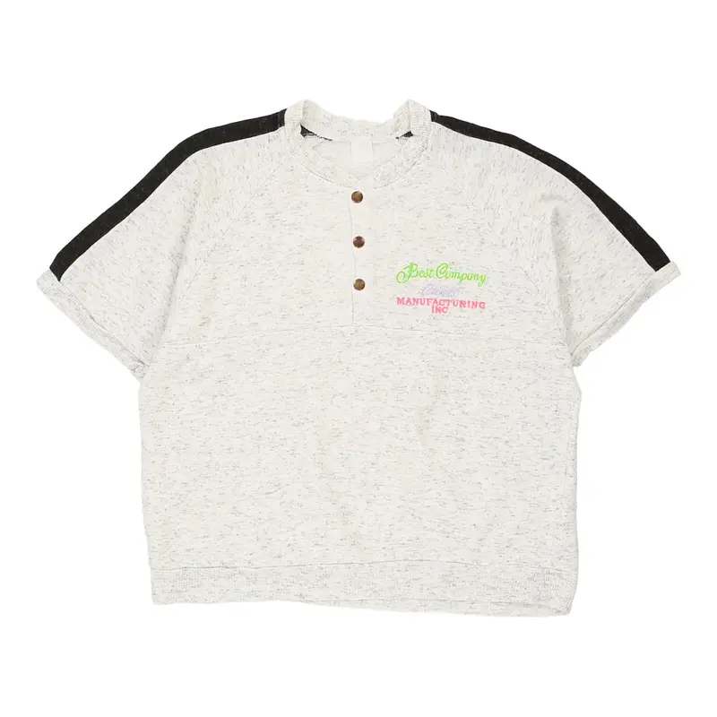 Best Company T-Shirt - Large Grey Cotton