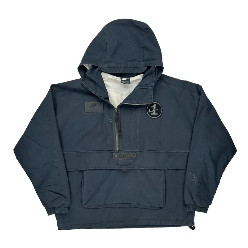 Air Force 1 Nike Windbreaker - Medium Navy Polyester