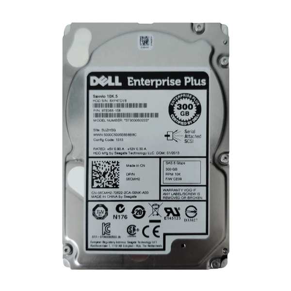 9TE066-158 Seagate 300GB 6Gb/s SAS 10000 2.5-inch 64MB Hard Drive