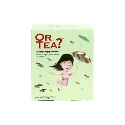 Or tea? Merry Peppermint, sachets - box of 10 pieces