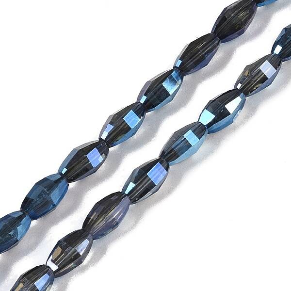Electroplate Glass Beads Strands