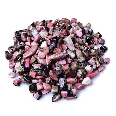 Natural Rhodonite Tumbled Chips
