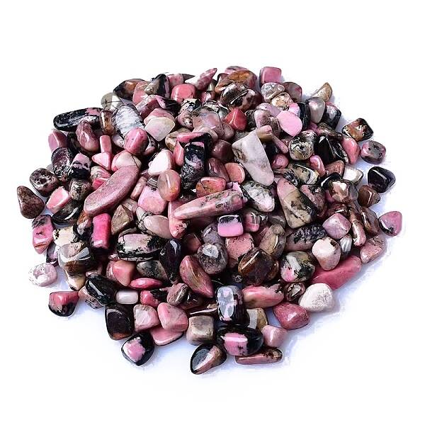 Natural Rhodonite Tumbled Chips