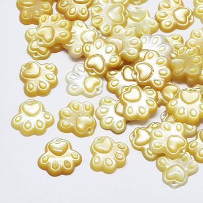 Yellow Shell Charms