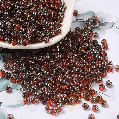 Transparent Inside Colours Glass Seed Beads