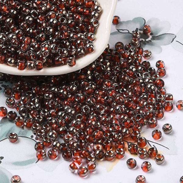 Transparent Inside Colours Glass Seed Beads