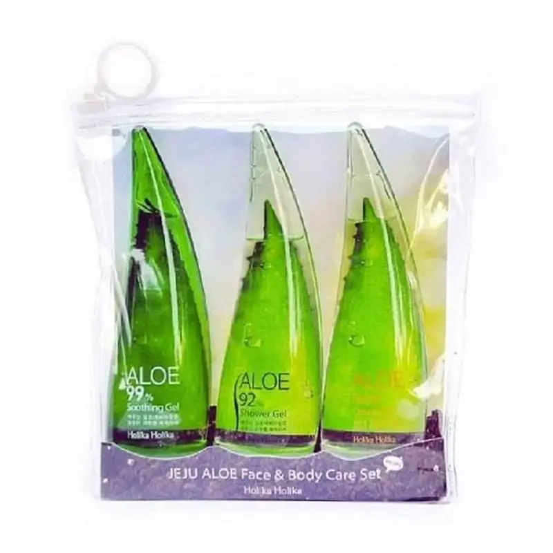 Trattamento viso e corpo all'aloe Holika Jeju 165 ml