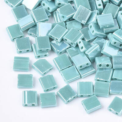 2-Hole Opaque Glass Seed Beads