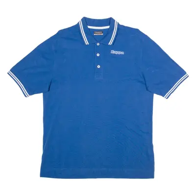 KAPPA Mens Polo Shirt Blue L
