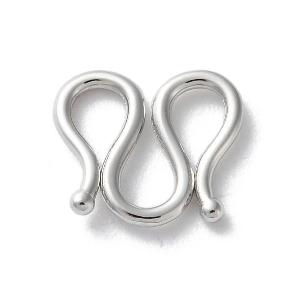 999 Fine Silver Hook and S-Hook Clasps