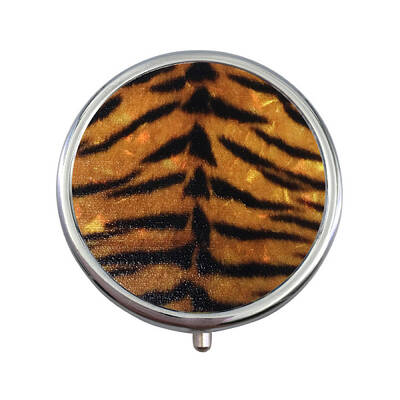 Portable Stainless Steel Pill Box