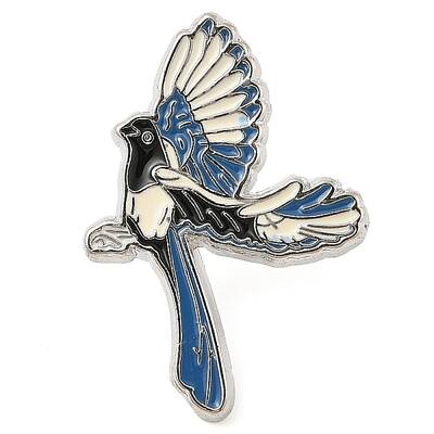 Bird Alloy Enamel Brooches