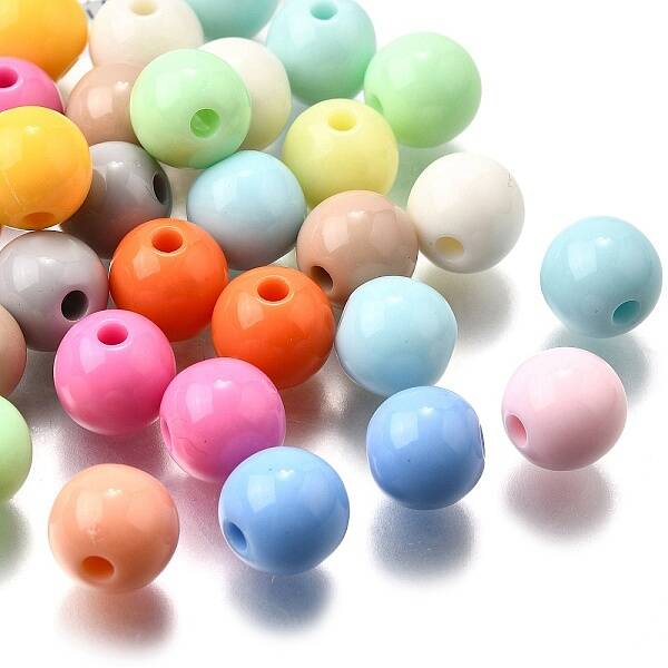 Opaque Acrylic Bead