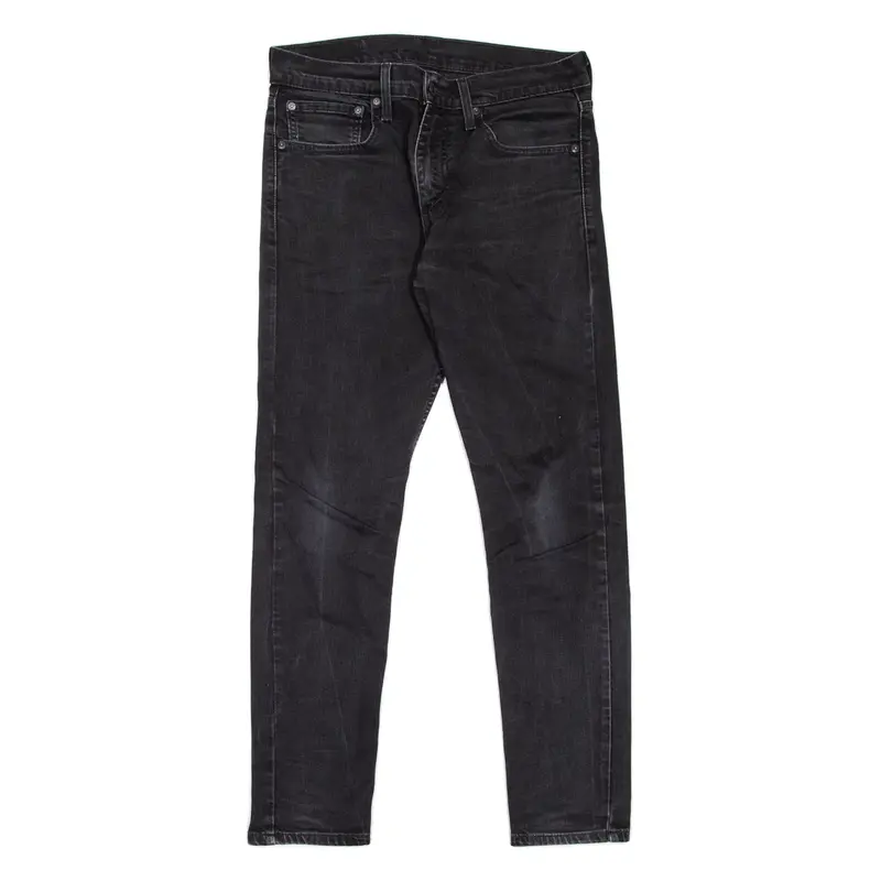 LEVI'S 512 Jeans Mens Black Slim Tapered W31 L30