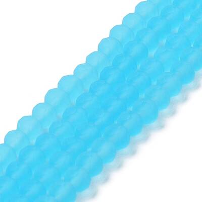 Transparent Glass Beads Strands
