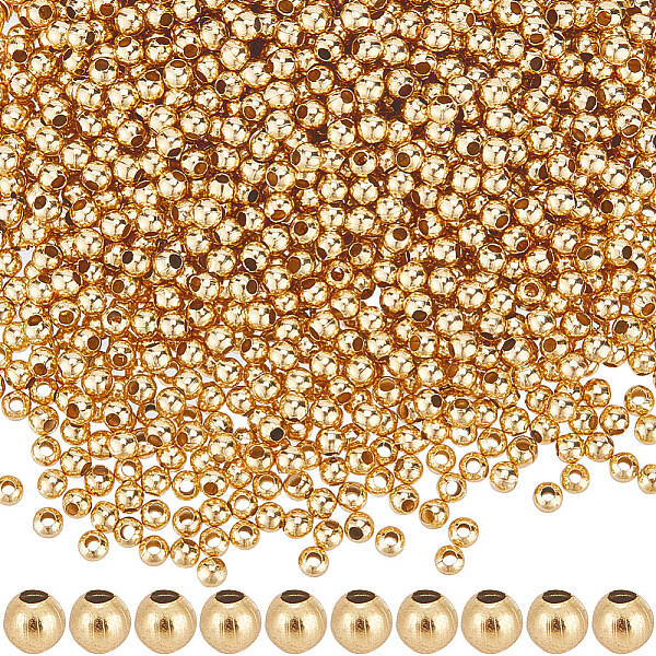 2000Pcs 304 Stainless Steel Beads