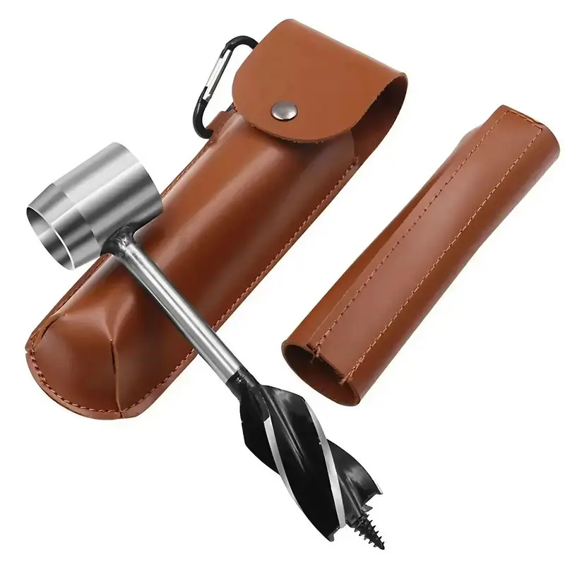 Outdoor Survival Hand Drill, Multifunctional Survival Equipment Tool, Outdoor Survival Hand Drill for Outdoor Sports, Jungle ...