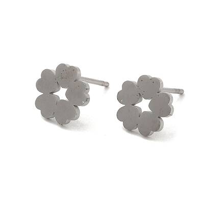 Non-Tarnish 304 Stainless Steel Stud Earrings