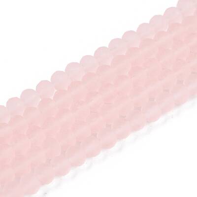 Transparent Glass Beads Strands