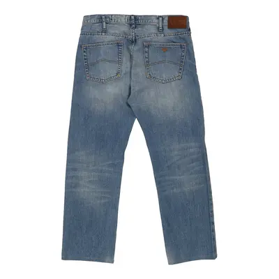 J21 Regular Fit Armani Jeans Jeans - 34W UK 14 Blue Cotton
