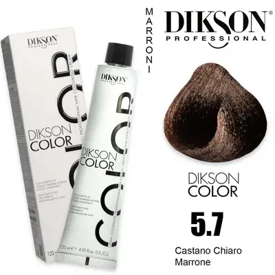 Dikson Color 120 Ml 5.7 Light Brown Chestnut