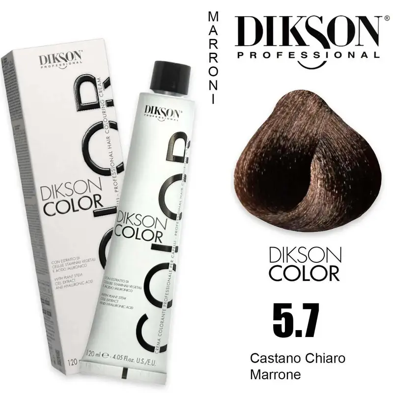 Dikson Color 120 Ml 5.7 Light Brown Chestnut