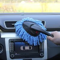 Car Cleaning Duster, 1 Count Soft Dust Removal Plush Brush, Multifunctional Cleaning Tool for Car Interior, Detailing Product...