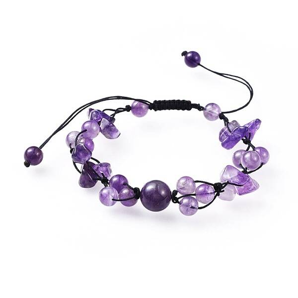 Adjustable Nylon Cord Braided Bead Bracelets