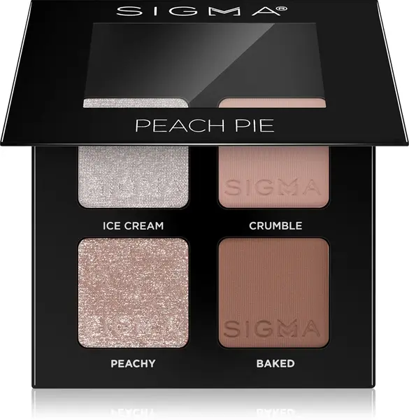 Sigma Beauty Peach Pie Eyeshadow Quad Palette 4g