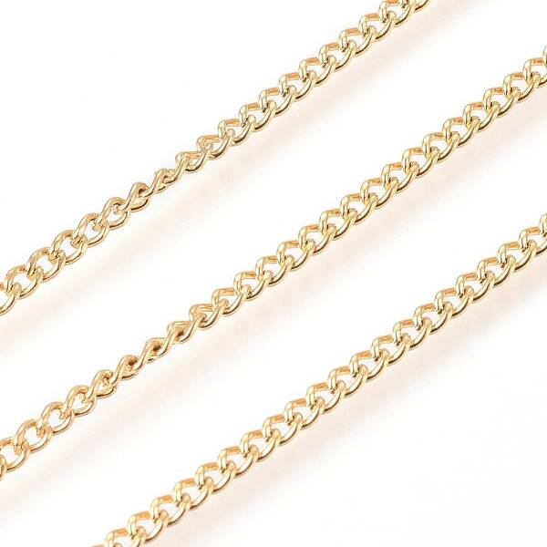3.28 Feet 304 Stainless Steel Curb Chain