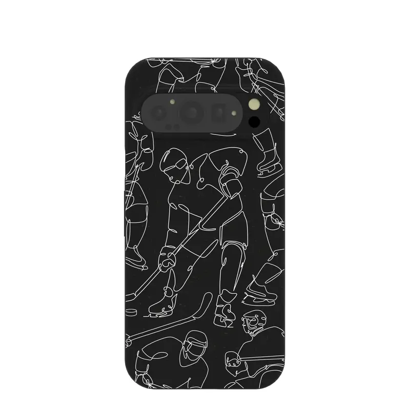Black Play Sketch Google Pixel 9/9 Pro Case