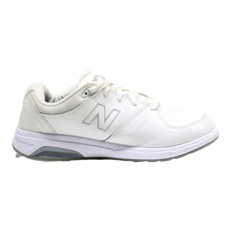 NEW BALANCE Sneaker Trainers White Leather Womens UK 8
