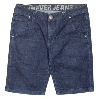 DRIVER Mens Jorts Shorts Blue M W34