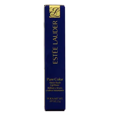 Estee Lauder Pure Color - Sheer Rush Lip Gloss Poppy Shock Rare 9 ml