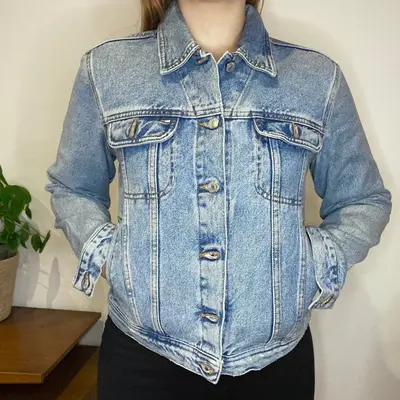 Tommy Hilfiger Denim Jacket - Small Blue Cotton