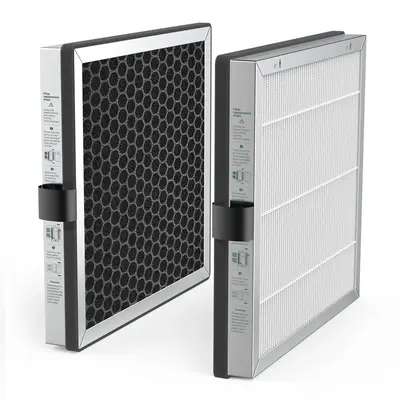 Jafanda air purifier JF180 H13 True HEPA and Activated Carbon Replacement Filter for Smoke, Pollen, Dust, Odors, and VOCs