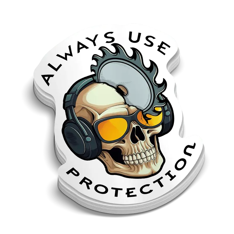 Protection  -  Hard Hat Decal