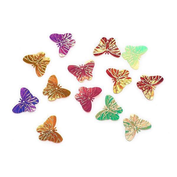 Ornament Accessories Disc Plastic Paillette Links