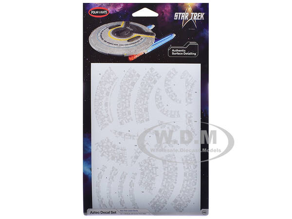USS Cerritos NCC-75567 Aztec Decal Set Star Trek: Lower Decks (2020-2024) TV Series 1/1400 Scale by Polar Lights
