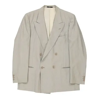 Valentino Blazer - 2XL Cream Wool Blend