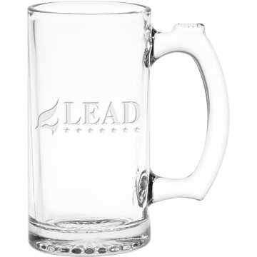 18 Promotional 12 oz Thumbprint Mug - Deep Etched - D-Handle