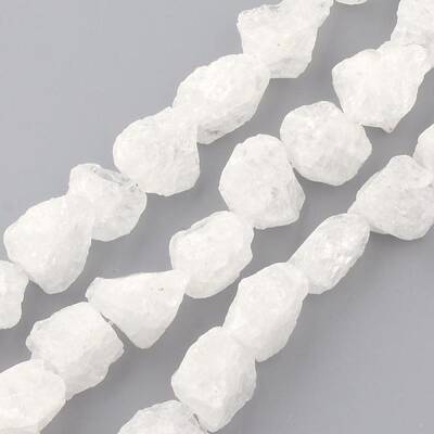 Natural Quartz Crystal Beads