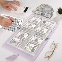 2025 Upgrade 100 Envelopes Saving Challenge with Pen,Easy and Fun Way to Save $5,050, Budget Binder,Planner,Money Saving Book...