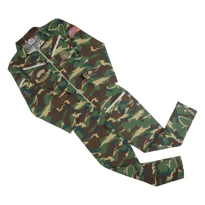 MAGIC BY FREDDY'S Flight Mens Overalls Green Regular Camouflage S W30 L32