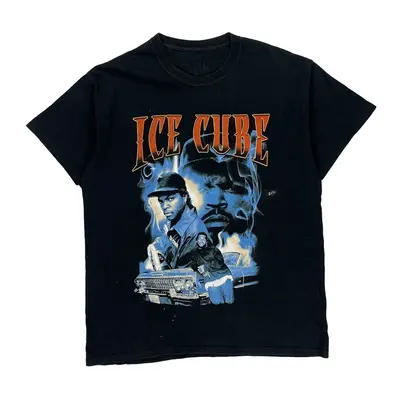 Ice Cube Band T-Shirt - Large Black Cotton