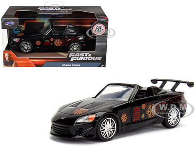Honda S2000 Convertible Black with Graphics \